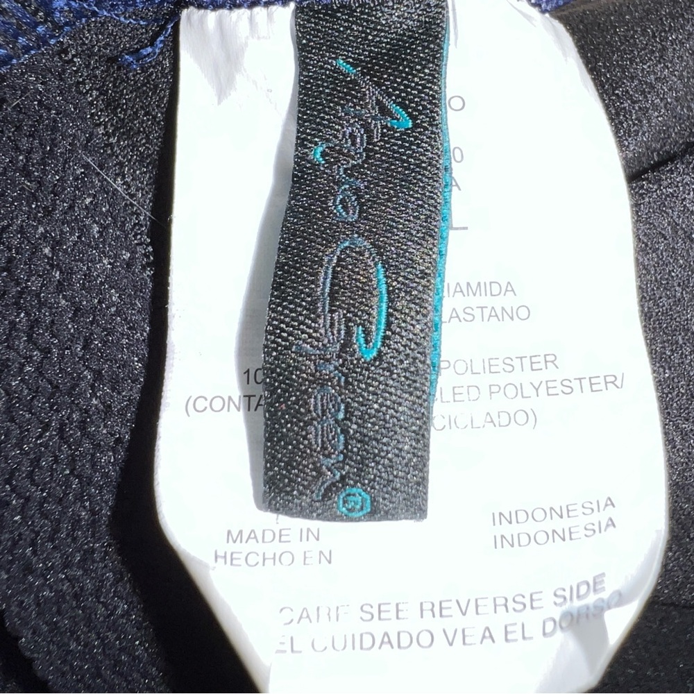 Aqua Green Blue Wrap Ruched One-Piece Bathing Suit | Size Women’s Small - Picture 11 of 14